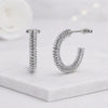 ribbed hoop earrings rope hoop earrings wire hoop earrings rounded hoop earrings curved hoop earrings