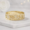 wide band luxury ring shiny ring carved ring handmade ring elegant ring classic band fashion ring everyday ring