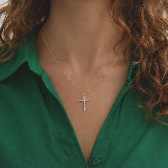 Round Lab Grown Diamond Necklace
Diamond Pendant Necklace
Cross Pendant Necklace
