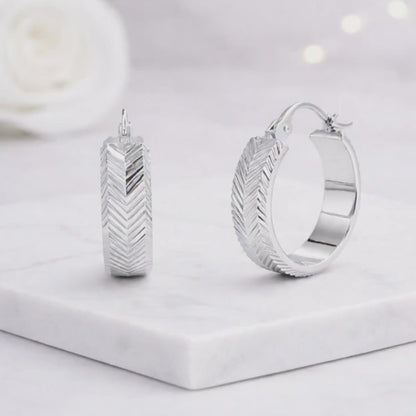 round hoop earrings statement hoops classic hoops shiny earrings polished earrings engraved hoops womens earrings