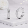 round hoop earrings statement hoops classic hoops shiny earrings polished earrings engraved hoops womens earrings
