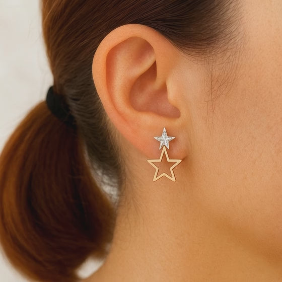 Earring Star Earring Set