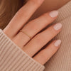 everyday ring womens ring fashion ring cute ring simple ring elegant ring tiny bead ring slim ring gold jewelry handmade ring
