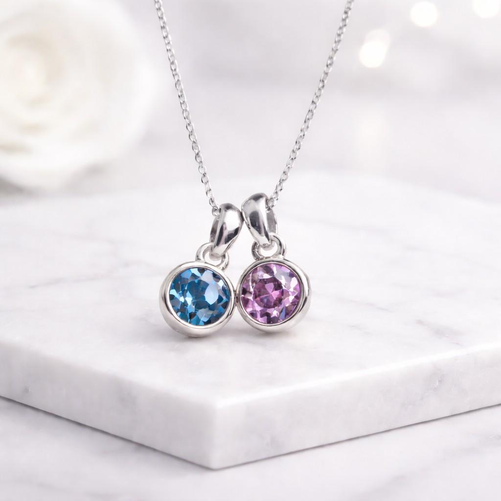 real gemstone necklace gemstone pendant necklace gold pendant necklace blue gemstone necklace pink gemstone necklace bezel pendant necklace round pendant