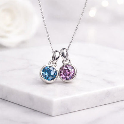 real gemstone necklace gemstone pendant necklace gold pendant necklace blue gemstone necklace pink gemstone necklace bezel pendant necklace round pendant