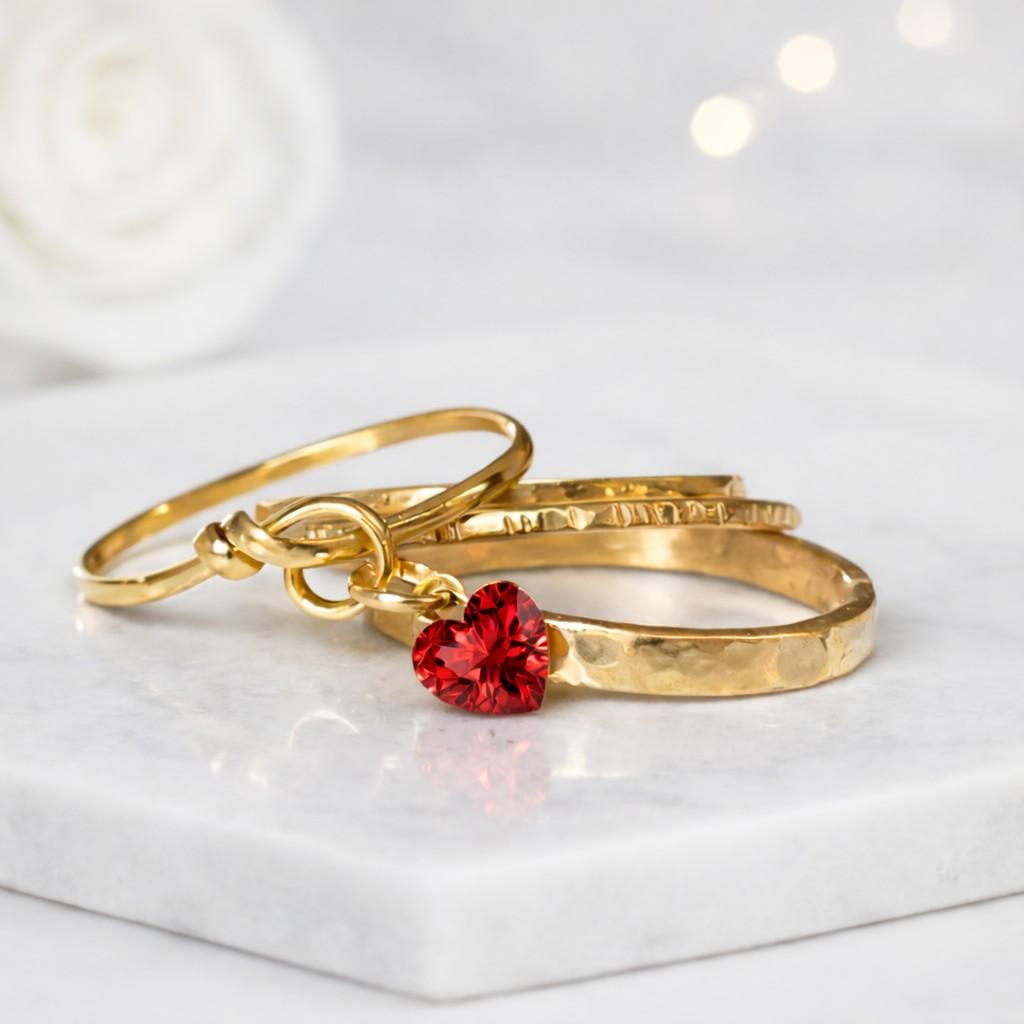 red stone jewelry heart gemstone ring gemstone charm ring colorful ring vibrant ring deep red ring romantic gemstone ring handmade gemstone ring women gemstone ring gift