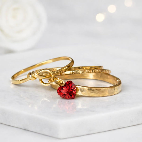 red stone jewelry heart gemstone ring gemstone charm ring colorful ring vibrant ring deep red ring romantic gemstone ring handmade gemstone ring women gemstone ring gift