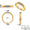 Rachel Exchange Ring Size and Diamond