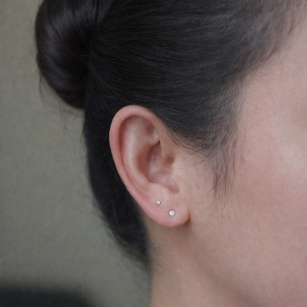 rose gold earrings white gold earrings platinum earrings 925 silver earrings sterling silver earrings silver stud earrings
