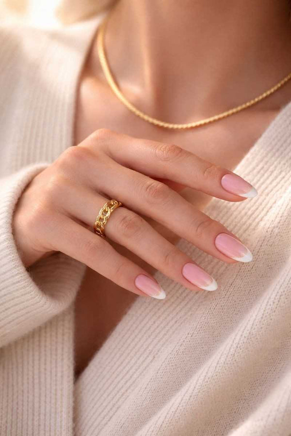 rose gold ring white gold ring platinum ring 925 silver ring sterling silver ring silver chain ring silver link ring platinum band ring platinum jewelry white gold band white gold jewelry rose gold band rose gold jewelry mixed metal ring precious metal ring luxury metal ring