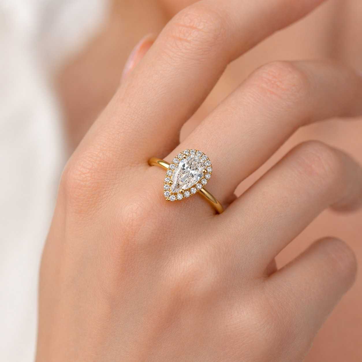 rose gold ring white gold ring platinum ring 925 silver ring sterling silver ring silver halo ring silver pear ring platinum halo ring platinum engagement ring white gold halo