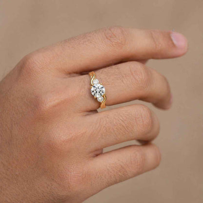rose gold ring white gold ring platinum ring sterling silver ring 925 silver ring silver engagement ring platinum engagement ring white gold engagement rose gold engagement silver bridal ring platinum bridal ring mixed metal ring precious metal ring metal choice ring custom metal ring