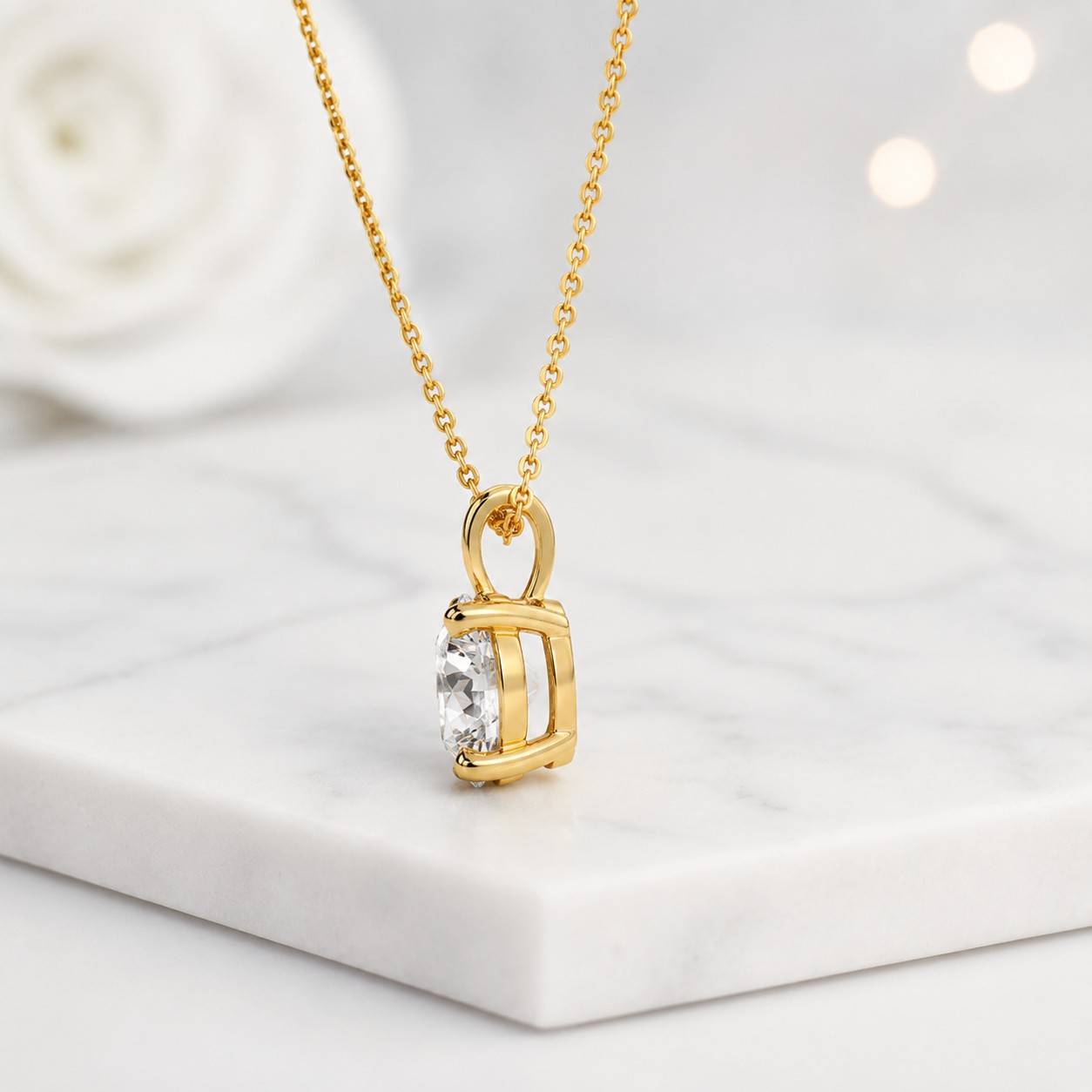 round cut necklace oval cut necklace marquise cut necklace pear cut necklace cushion cut necklace