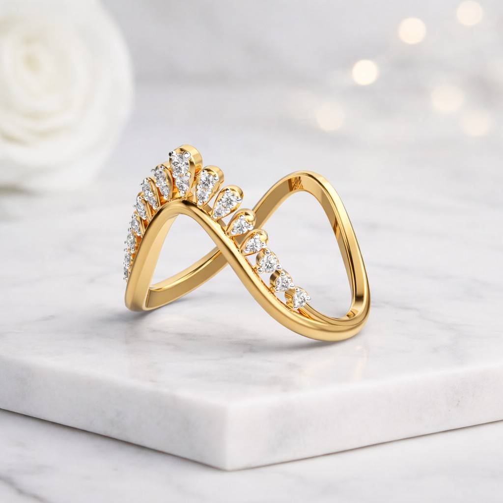 round diamond ring round cut band round stone ring round pave band round brilliant ring round wedding band round contour ring