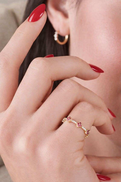 ruby ring natural ruby ring red gemstone ring ruby jewelry ruby flower ring ruby cluster ring ruby eternity ring ruby wedding band ruby stack ring ruby gift ring ruby anniversary ring ruby promise ring