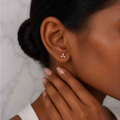 shine earrings bright earrings crystal look earrings luxury sparkle elegant sparkle premium shine