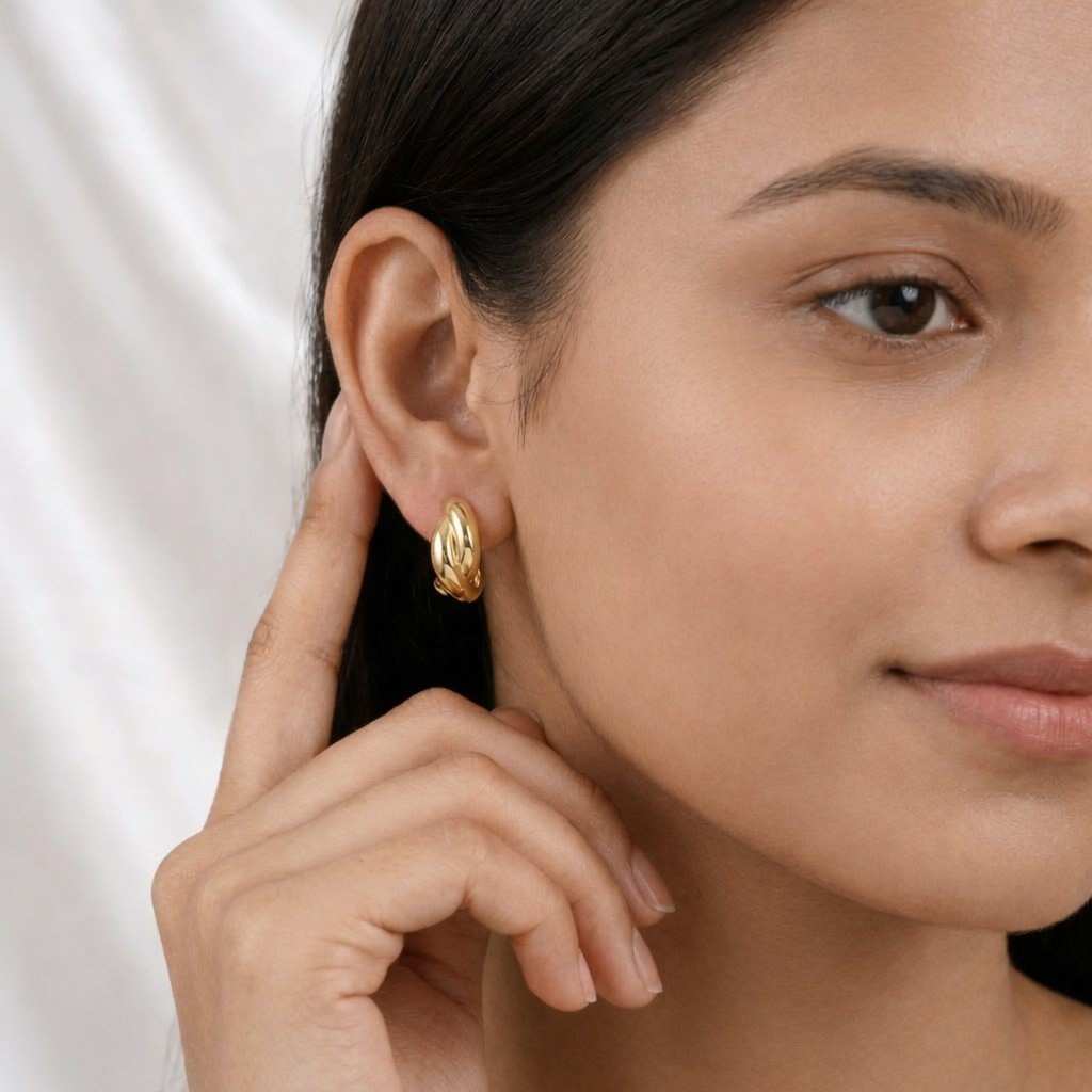 silver dainty earrings silver stack earrings silver ear jewelry silver women jewelry silver classic hoops silver modern hoops