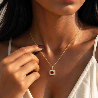 silver pendant sterling silver pendant platinum pendant white metal pendant silver halo pendant silver ruby pendant