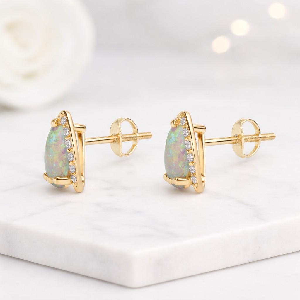 simulated diamond earrings gemstone halo earrings sparkle stone earrings bridal stone earrings wedding stone earrings