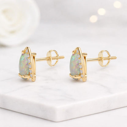 simulated diamond earrings gemstone halo earrings sparkle stone earrings bridal stone earrings wedding stone earrings