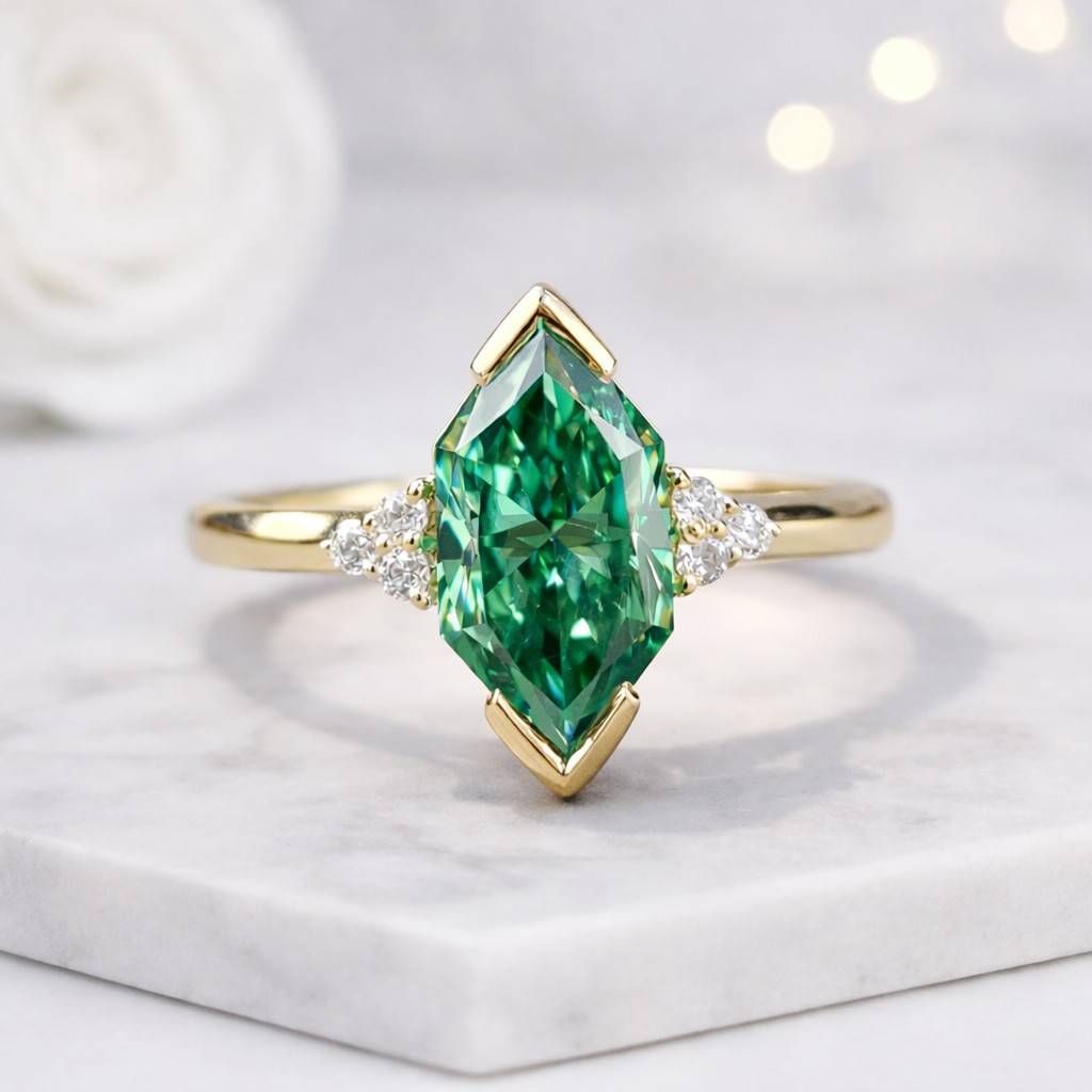 small carat ring medium carat ring large carat ring big stone ring tiny ring delicate gemstone ring bold ring jewelry eye catching ring