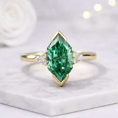 small carat ring medium carat ring large carat ring big stone ring tiny ring delicate gemstone ring bold ring jewelry eye catching ring
