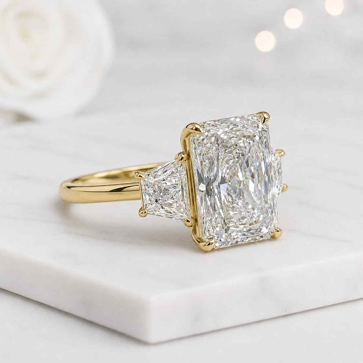 small diamond ring medium diamond ring large diamond ring extra large ring giant stone ring