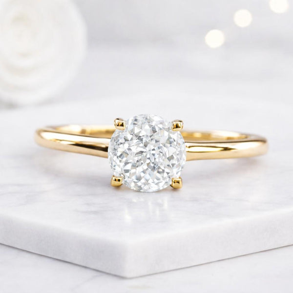 solitaire ring gold ring oval ring thin band ring dainty ring simple ring minimal ring engagement ring