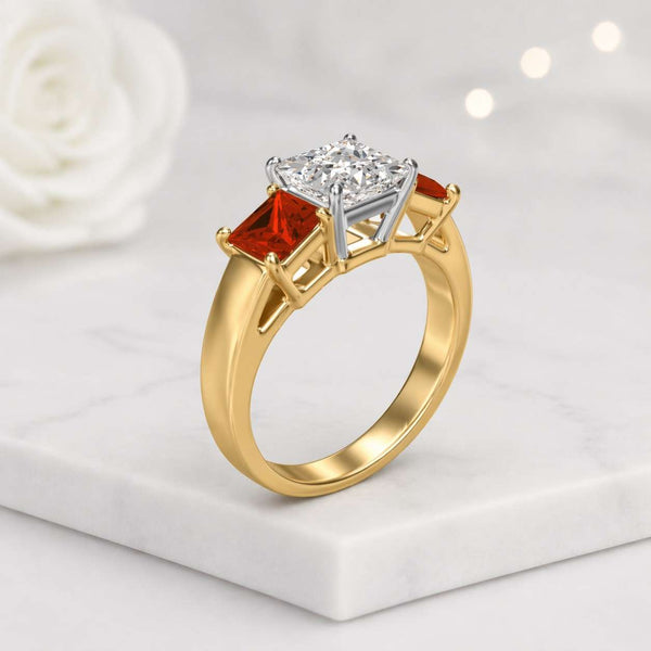 solitaire style ring luxury ring fine jewelry ring classic ring elegant ring handmade ring custom ring women ring promise ring anniversary ring thick band ring prong setting ring