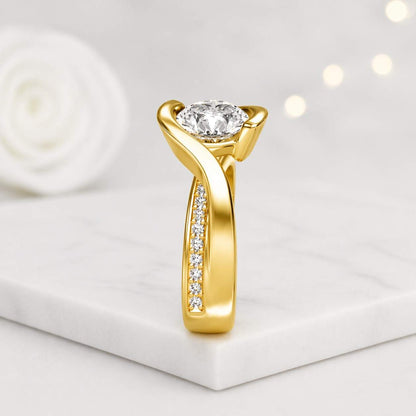 sparkle ring polished band crossover band ring wave band ring handcrafted ring custom jewelry wedding jewelry romantic jewelry timeless jewelry stylish ring chic jewelry trendy ring delicate jewelry everyday jewelry