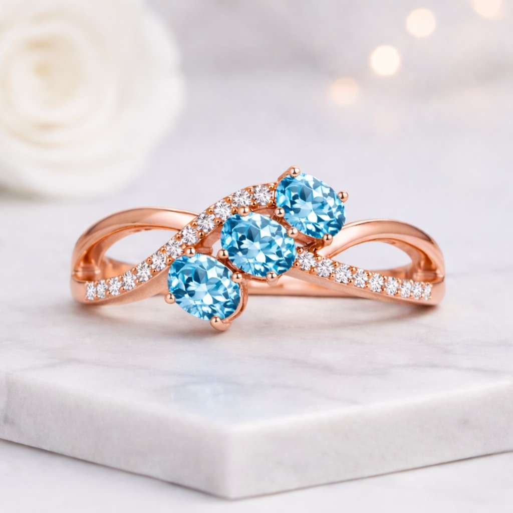 sparkling jewelry dressy ring cocktail ring everyday ring elegant jewelry refined jewelry timeless ring graceful jewelry luxury jewelry artisan jewelry handcrafted ring unique jewelry modern ring classic jewelry curved ring twisted ring flowing design ring
