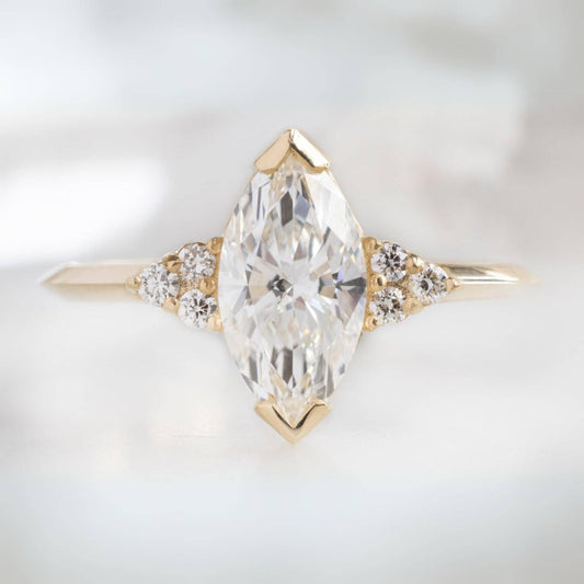 square princess cut solitaire ring anniversary gift for woman wife