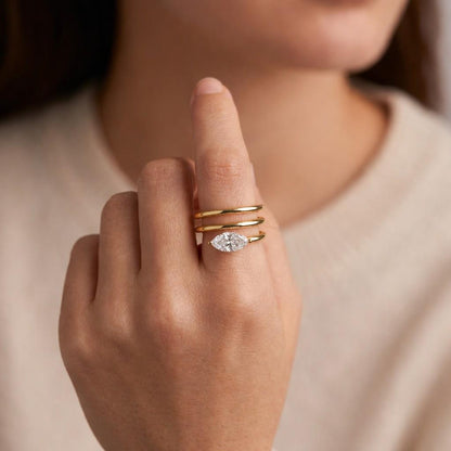 statement jewelry fashion accessory polished jewelry gold accessory shiny jewelry handcrafted ring curved band ring