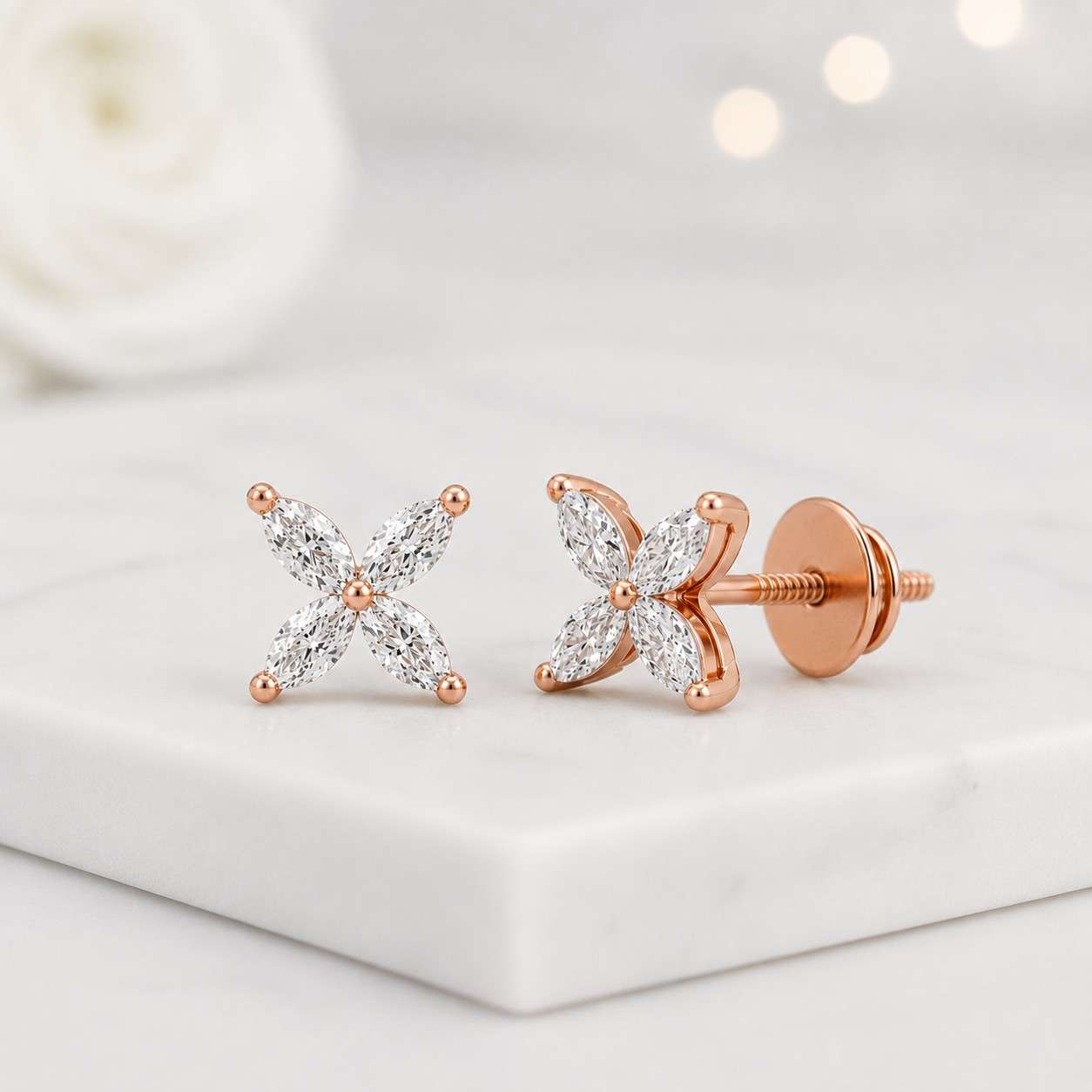 stylish earrings delicate jewelry daily wear studs trendy earrings timeless studs premium earrings refined earrings