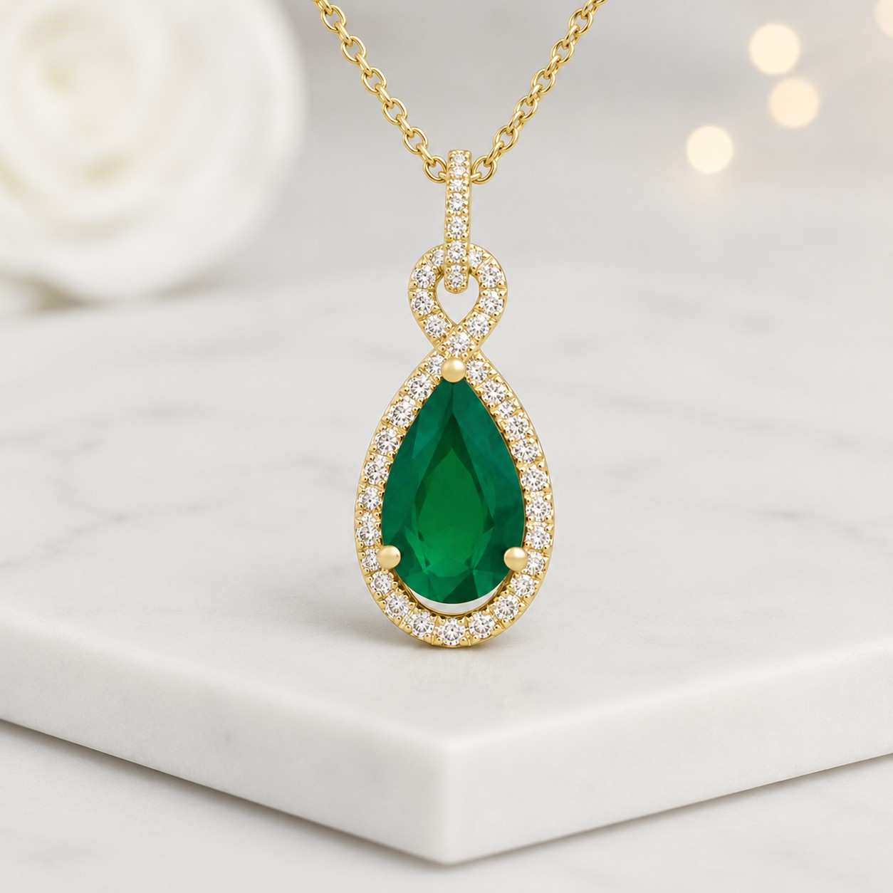 timeless pendant eye catching graceful pendant solitaire look halo necklace dressy pendant artisan pendant handmade style elegant jewelry gift for her