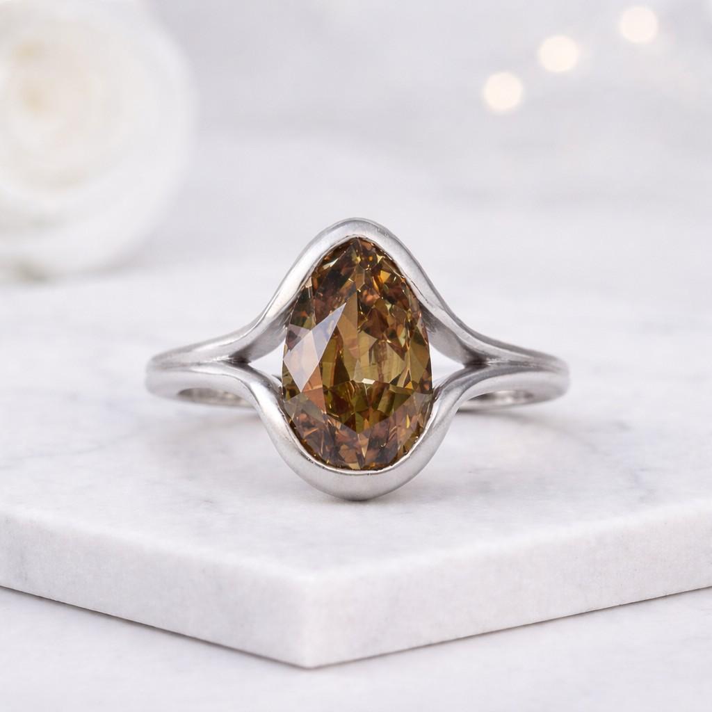 tiny gemstone ring petite gemstone ring medium gemstone ring large gemstone ring bold gemstone ring delicate gemstone ring chunky gemstone ring