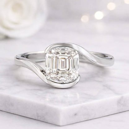 tiny stone ring petite diamond ring medium diamond ring large diamond ring bold gemstone ring delicate gemstone ring statement gemstone ring