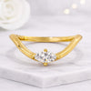 Marquise Cut Lab Grown Diamond Chevron Ring