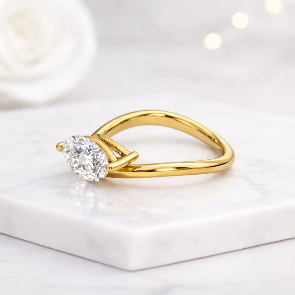 wedding ring anniversary ring bridal jewelry solitaire jewelry fine ring luxury jewelry gold jewelry women jewelry elegant jewelry