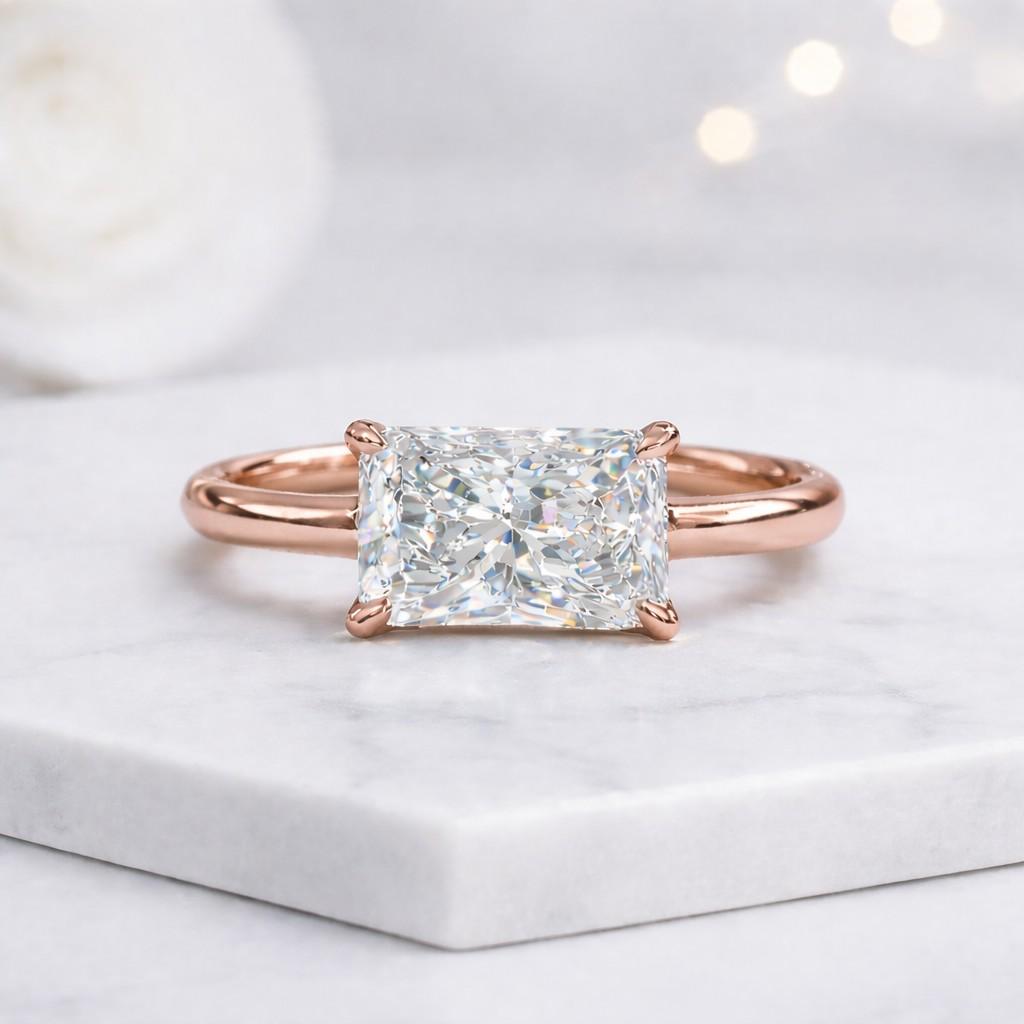 rose gold ring white gold ring platinum ring sterling silver ring 925 silver ring silver engagement ring platinum engagement ring
