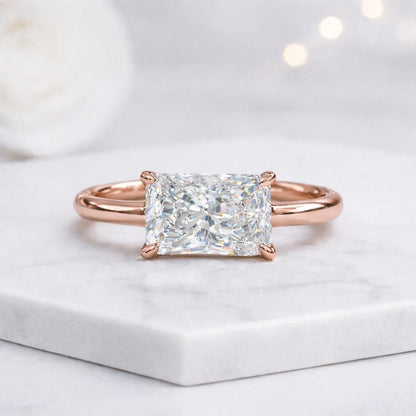 rose gold ring white gold ring platinum ring sterling silver ring 925 silver ring silver engagement ring platinum engagement ring
