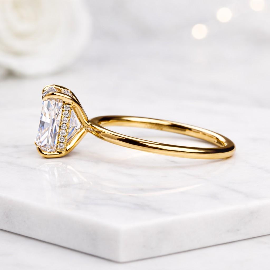 white gold solitaire rose gold solitaire platinum solitaire silver solitaire precious metal ring luxury metal ring