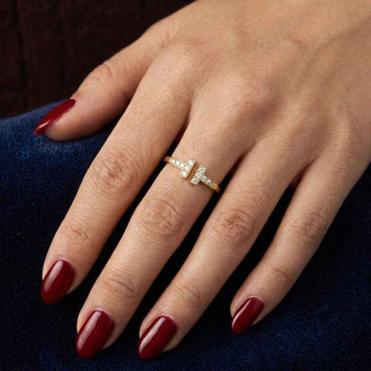diamond ring moissanite ring lab diamond ring cubic zirconia ring simulated diamond ring clear stone ring