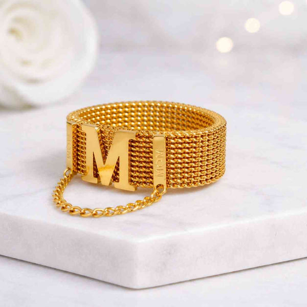 wide band ring bold ring name ring trendy ring finger ring modern ring unique ring gift ring adjustable ring luxury ring textured ring
