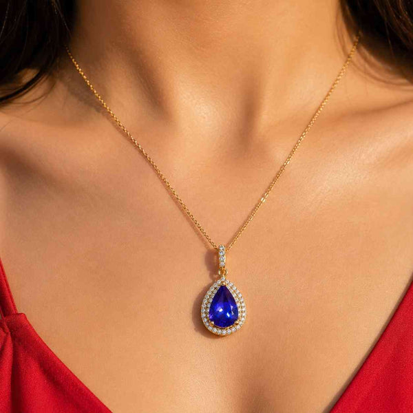 women necklace fine jewelry elegant necklace bridal necklace statement pendant classic pendant luxury necklace solitaire pendant