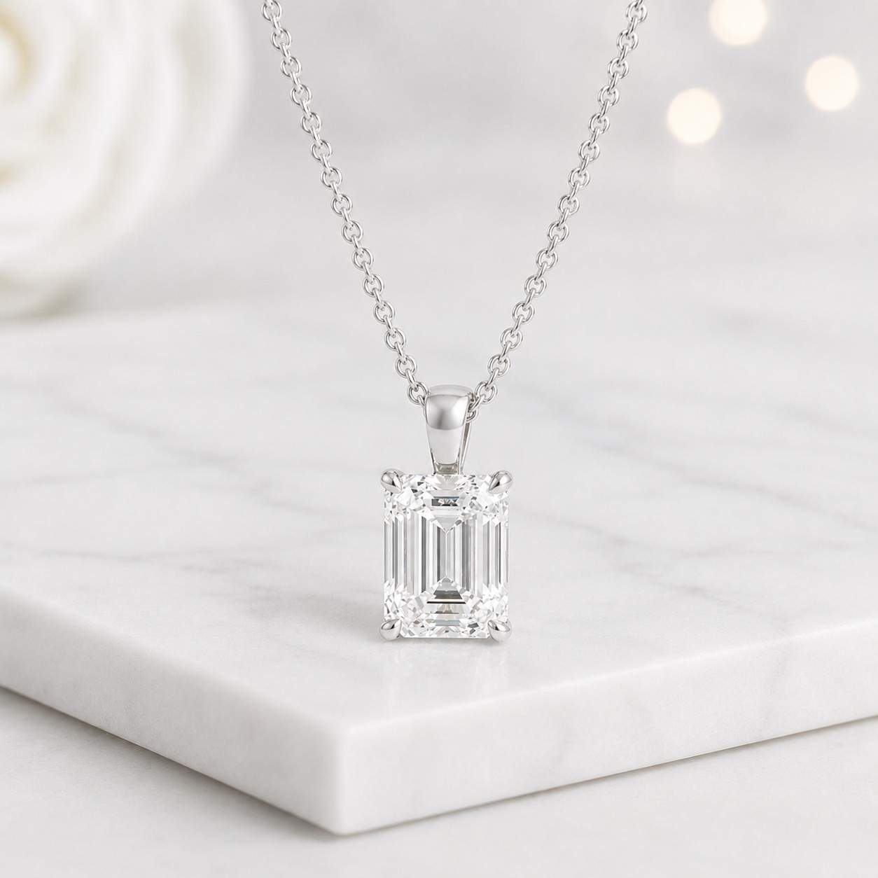 women necklace pendant necklace rectangle pendant radiant pendant elegant necklace luxury necklace