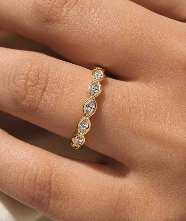 women ring promise ring wedding band anniversary band everyday ring fine jewelry gold band unique ring modern ring minimalist ring