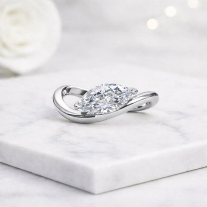yellow gold ring elegant engagement unique engagement fine engagement modern engagement dainty engagement minimalist ring bridal